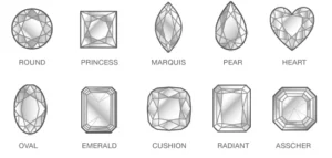 Diamond shapes